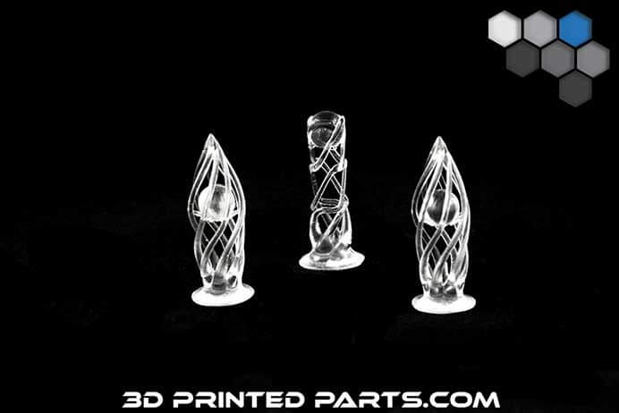 Optically Clear Chess Pieces