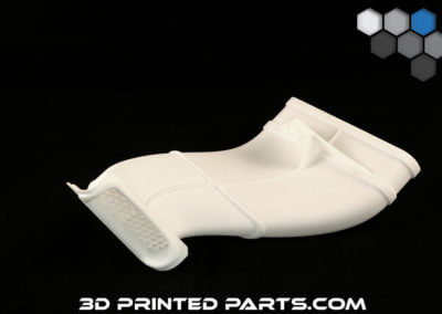 3D Printed Parts - White Plastic